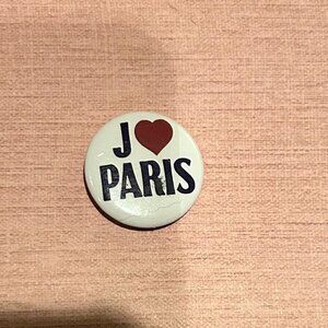 I Love Paris" Small Pin